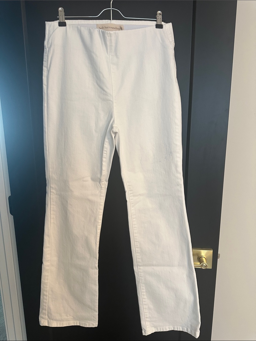 Soft Surroundings White Casual Trousers size Medium